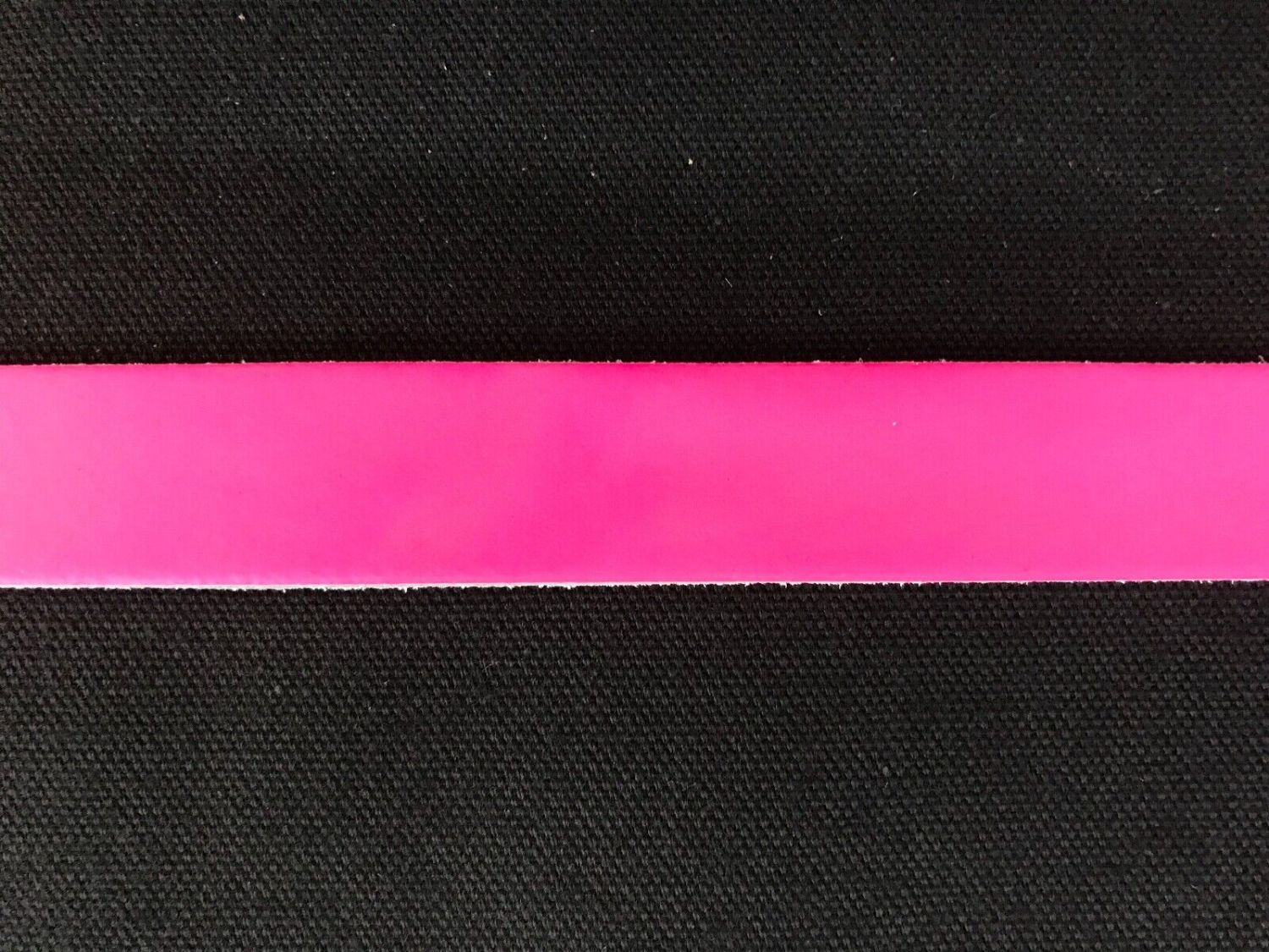 Pack of 10 Leather Straps/Collars/Choker Blanks with Holes 24 x 1 (Fluorescent Pink)